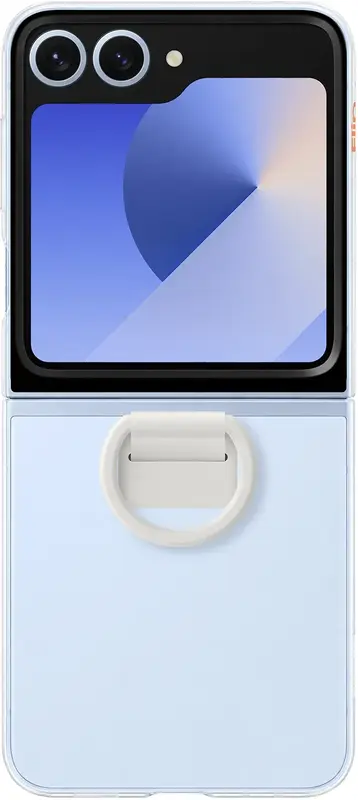Чохол для Samsung Galaxy Flip 6 Clear Case Transparancy (EF-QF741CTEGUA) - фото - №3