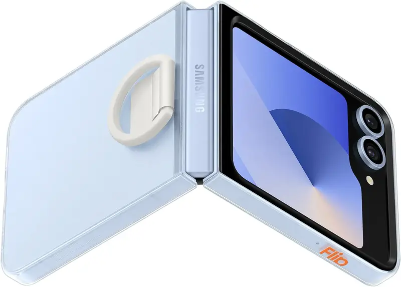 Чохол для Samsung Galaxy Flip 6 Clear Case Transparancy (EF-QF741CTEGUA) - фото - №4