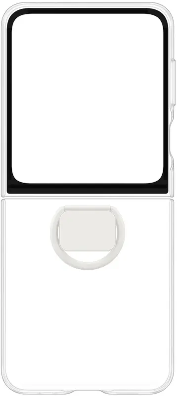 Чохол для Samsung Galaxy Flip 6 Clear Case Transparancy (EF-QF741CTEGUA) - фото - №5