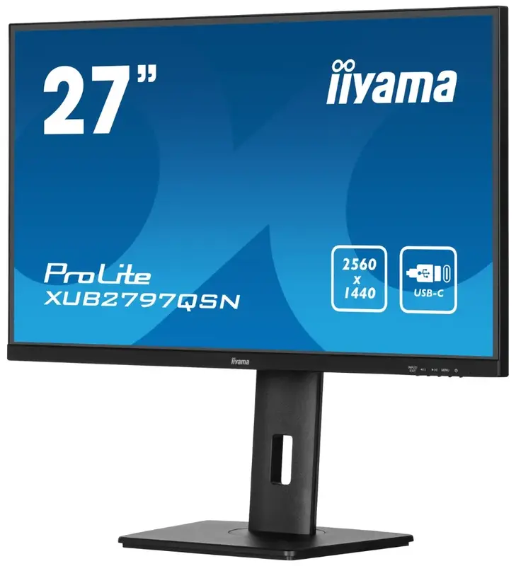 Монітор 27" Iiyama XUB2797QSN-B1 - фото - №2