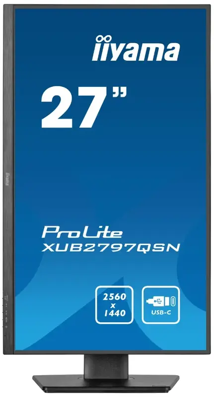 Монітор 27" Iiyama XUB2797QSN-B1 - фото - №3