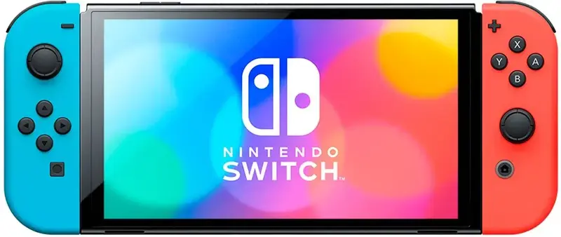 Игровая консоль Nintendo Switch OLED Model (Neon Blue/Neon Red set) фото