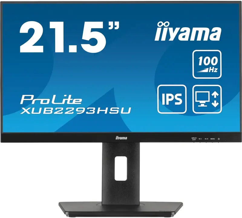 Монітор 21.5" Iiyama XUB2293HSU-B6 - фото - №0
