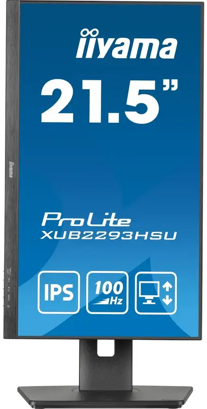 Монітор 21.5" Iiyama XUB2293HSU-B6 - фото - №3