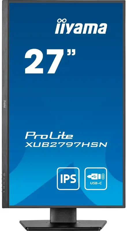 Монітор 27" Iiyama XUB2797HSN-B1 - фото - №3