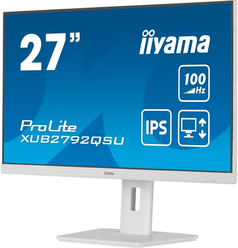 Монітор 27" Iiyama XUB2792QSU-W6 - фото - №2