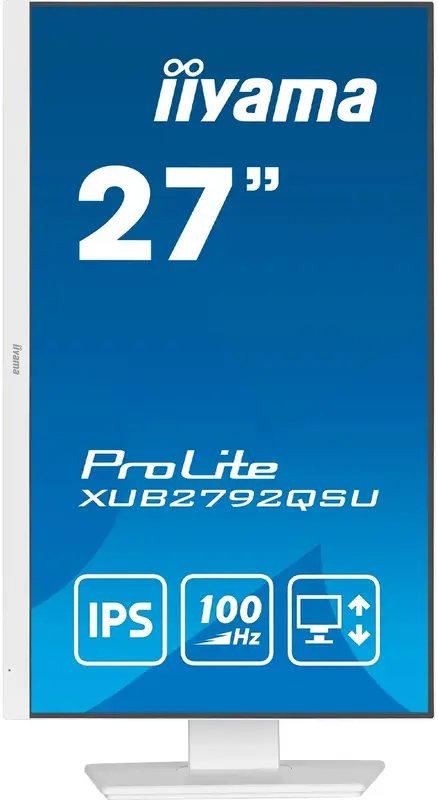 Монітор 27" Iiyama XUB2792QSU-W6 - фото - №3