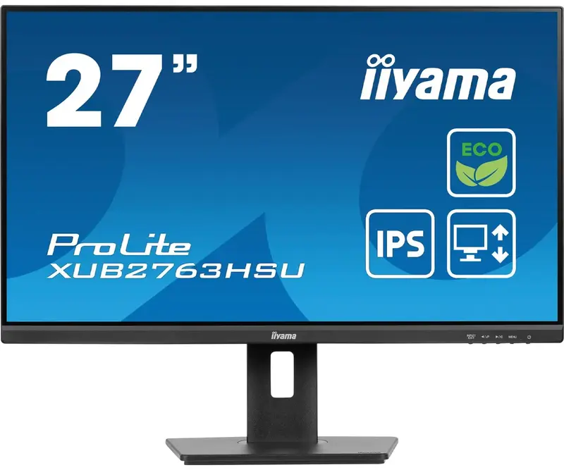Монітор 27" Iiyama XUB2763HSU-B1 - фото - №0