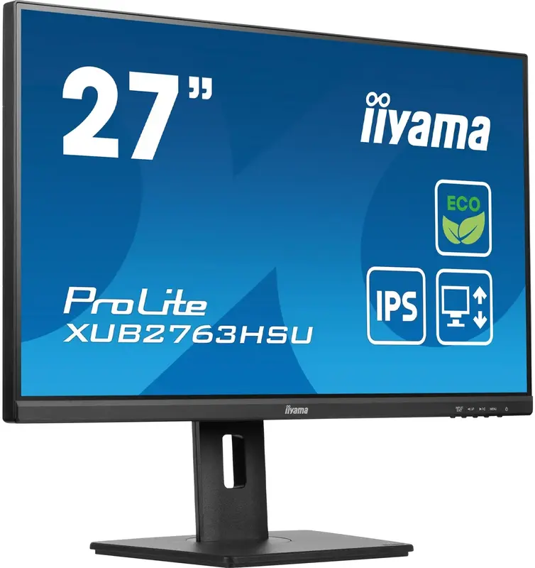 Монітор 27" Iiyama XUB2763HSU-B1 - фото - №1