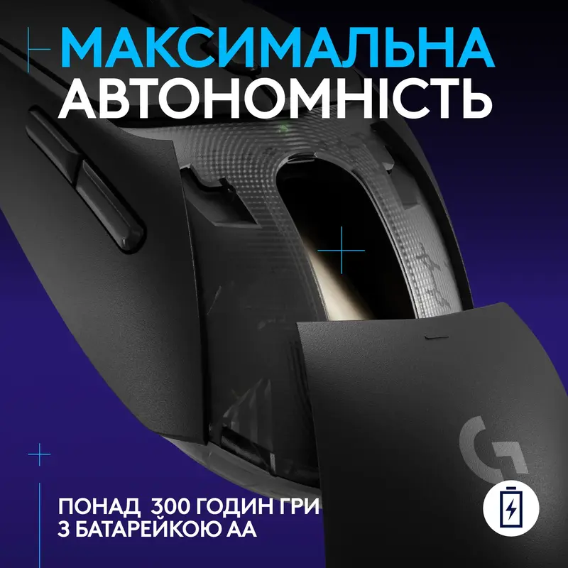 Миша ігрова Logitech G309 Wireless Black - фото - №5