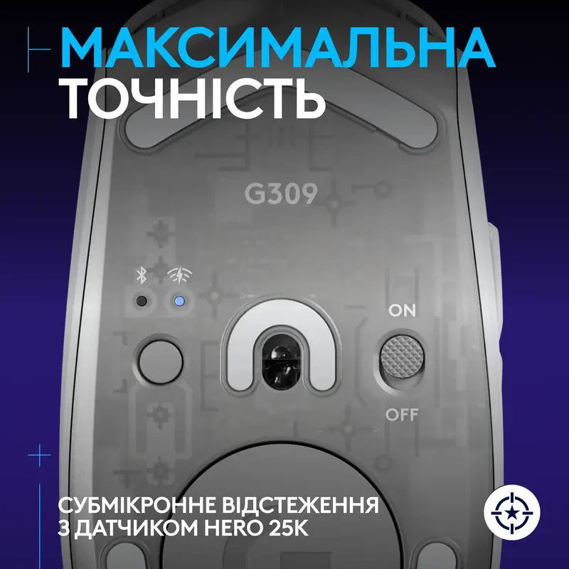 Мышь игровая Logitech G309 Wireless White фото