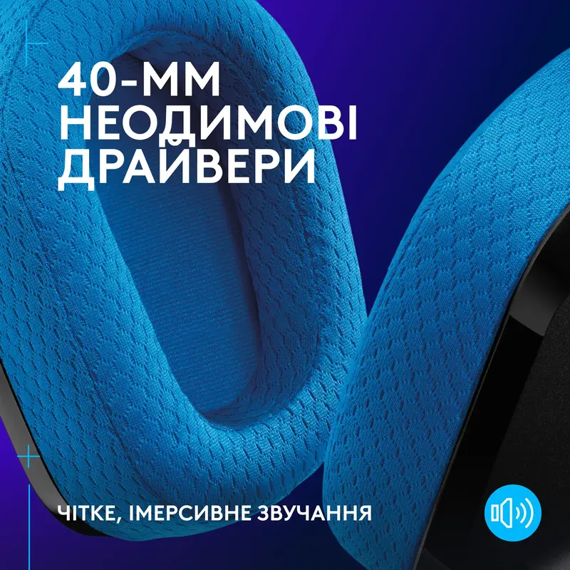 Игровая гарнитура Logitech Console Gaming G535 Black фото