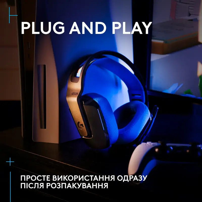 Игровая гарнитура Logitech Console Gaming G535 Black фото