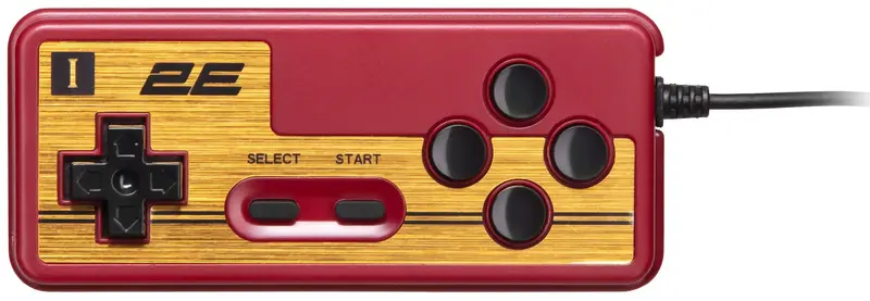 Игровая консоль 2Е 8 Bit Junior (300 игр, 2 проводных джойстика, AV кабель) 2E8BAVWD288 фото