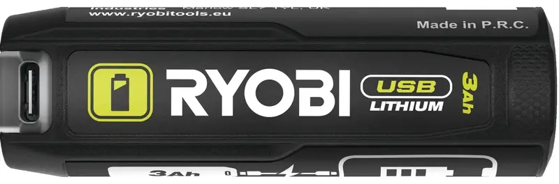 Акумулятор USB Lithium Ryobi RB4L30 4V 3Аг функція power bank (5133006224) - фото - №0