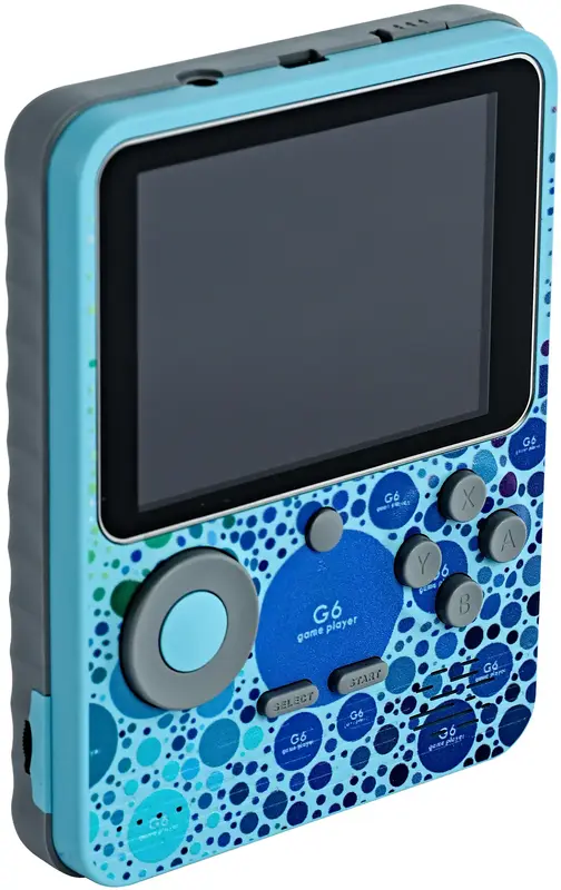 Портативна ігрова консоль G6 3.5 дюйми 6000mAh (Blue) фото