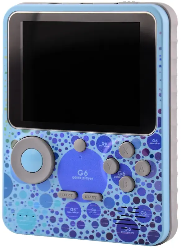 Портативна ігрова консоль G6 3.5 дюйми 6000mAh (Blue) фото