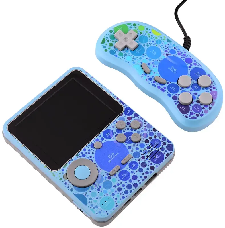 Портативна ігрова консоль G6 3.5 дюйми 6000mAh (Blue) фото