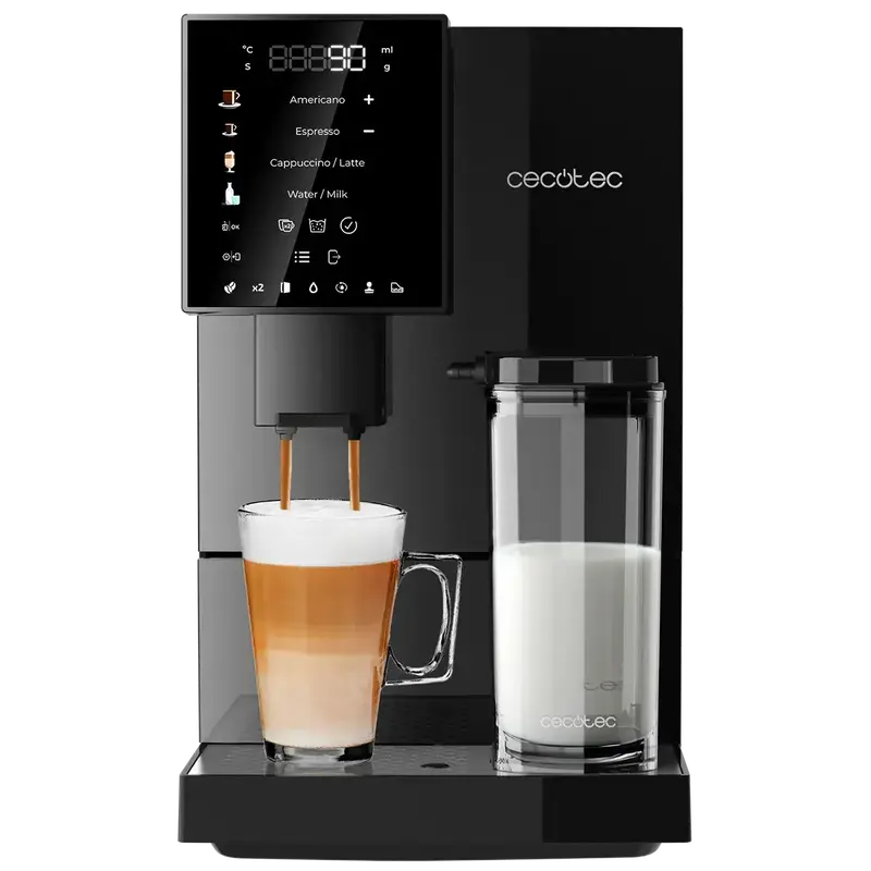 Кавомашина CECOTEC Cremmaet Compactccino Black (CCTC-01598) - фото - №0