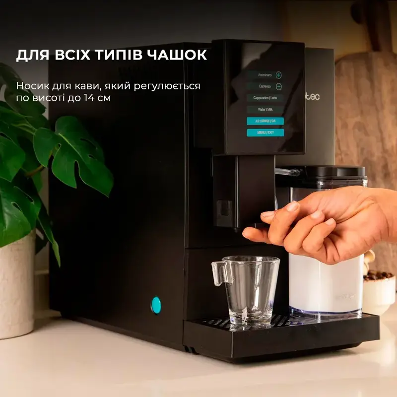Кавомашина CECOTEC Cremmaet Compactccino Black (CCTC-01598) - фото - №9
