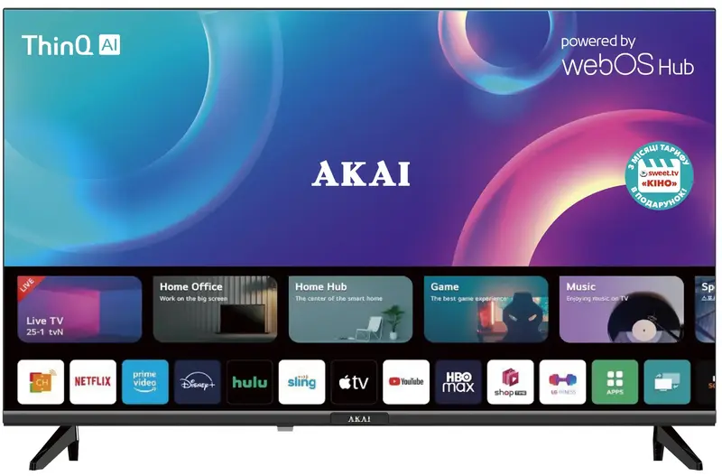 Телевізор Akai AK43UHD22W фото