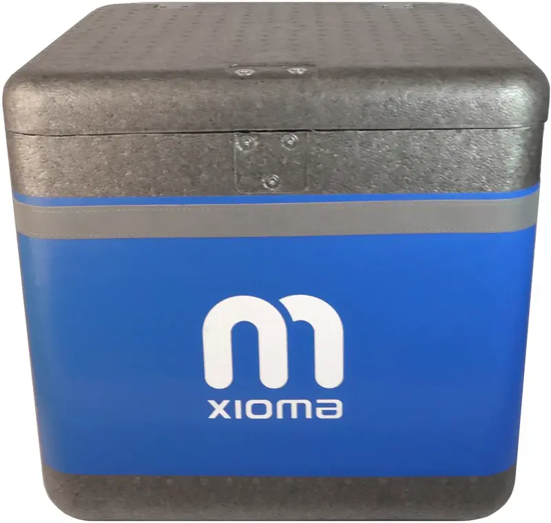 Задній бокс для AIMA XM-U1S (blue, red) - фото - №0