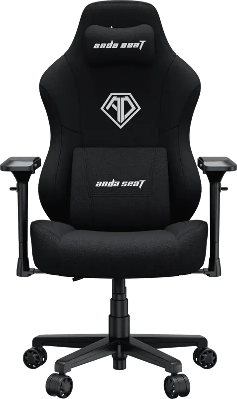 Ігрове крісло Anda Seat Phantom 3 Pro Size L (Black Fabric) AD18YC-06-B-F фото