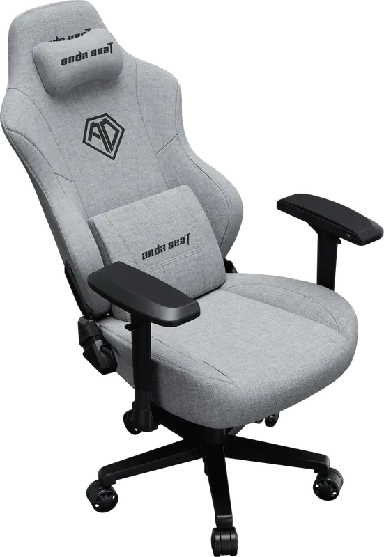 Игровое кресло Anda Seat Phantom 3 Pro Size L (Grey Fabric) AD18YC-06-G-F фото