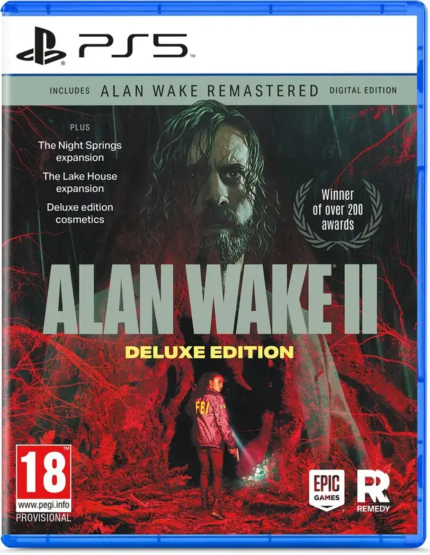 Диск Alan Wake 2 Deluxe Edition (Blu-ray) для PS5 - фото - №0