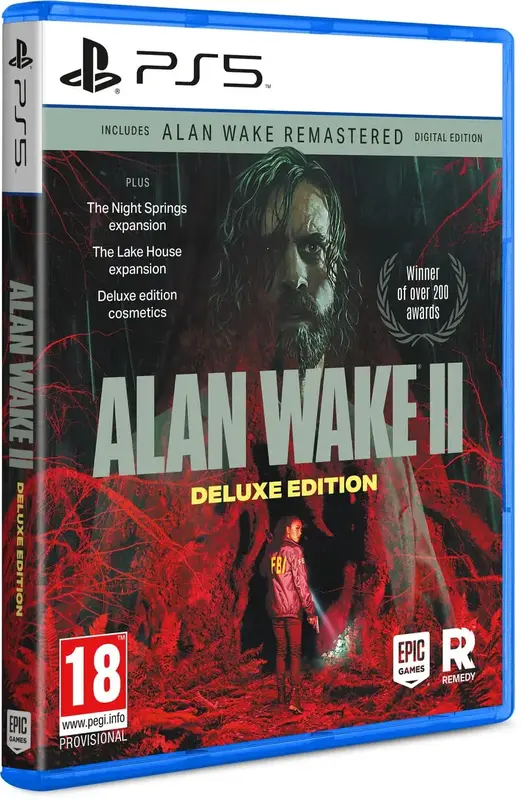 Диск Alan Wake 2 Deluxe Edition (Blu-ray) для PS5 - фото - №1