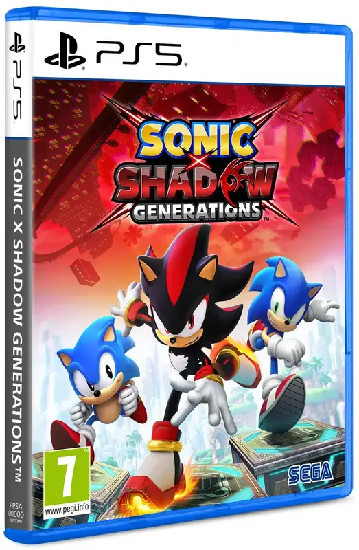 Диск Sonic X Shadow Generations (Blu-ray) для PS5 - фото - №1