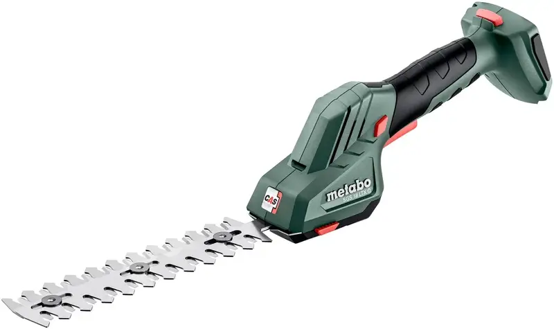 Ножиці для трави акумуляторні Metabo SGS 18 LTX Q 18V лезо 11.5 см + насадка (без АКБ та ЗП) фото