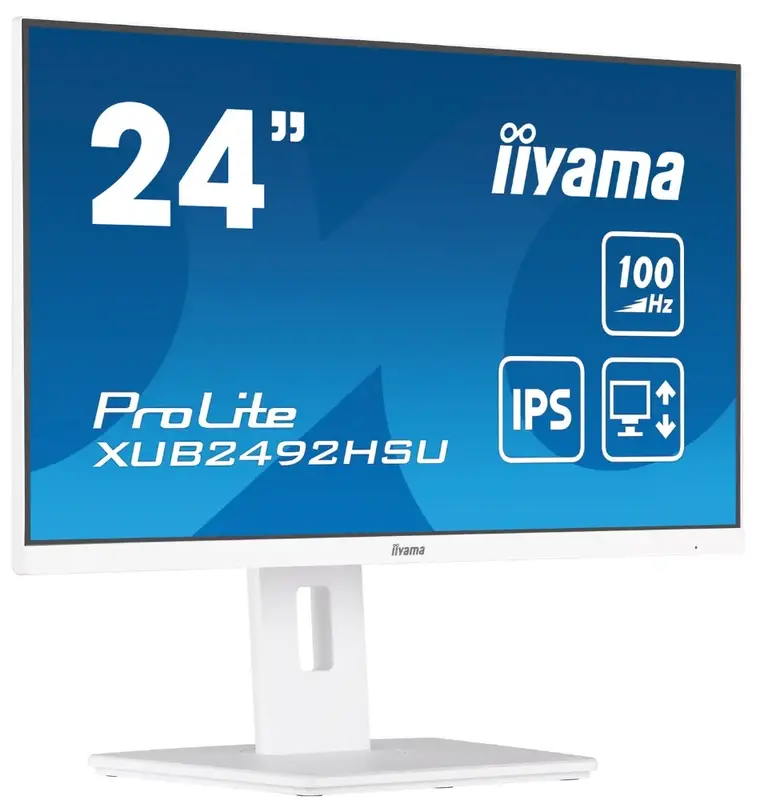 Монітор 23.8" Iiyama XUB2492HSU-W6 - фото - №1