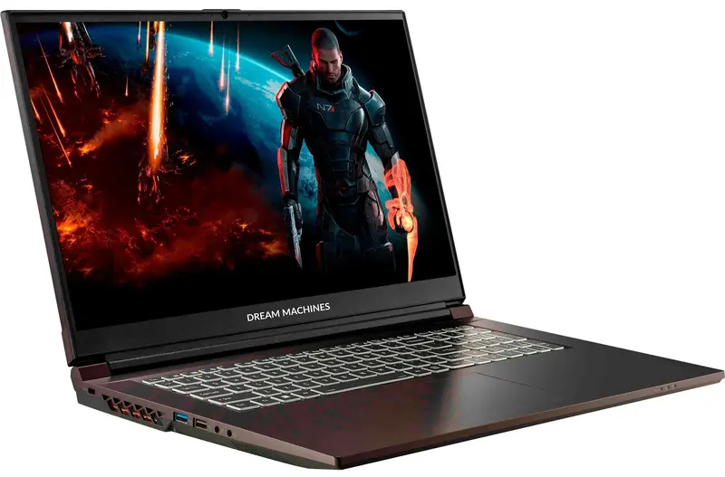 Ноутбук Dream Machines RG4050-17 Black (RG4050-17UA31) - фото - №1