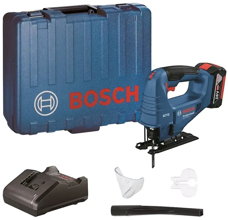 Електролобзик акумуляторний Bosch GST 183-LI 18V АКБ1х4Аг фото