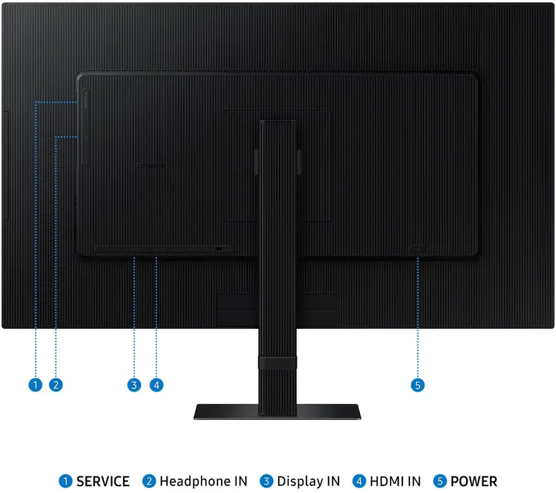 Монітор Samsung 27" S70D (LS27D700EAIXCI) - фото - №11