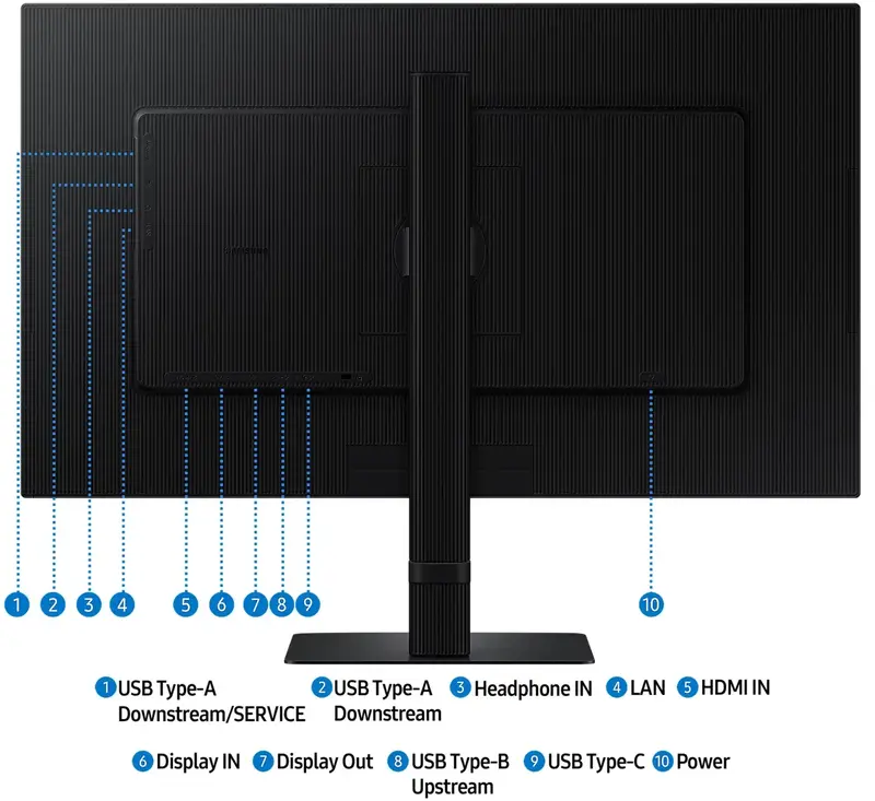 Монітор Samsung 27" S60UD (LS27D604UAIXCI) - фото - №16