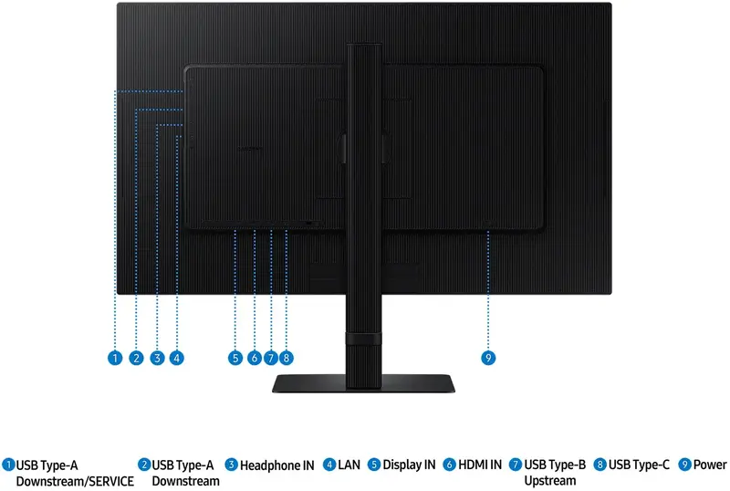 Монітор Samsung 27" S80UD (LS27D804UAIXCI) фото