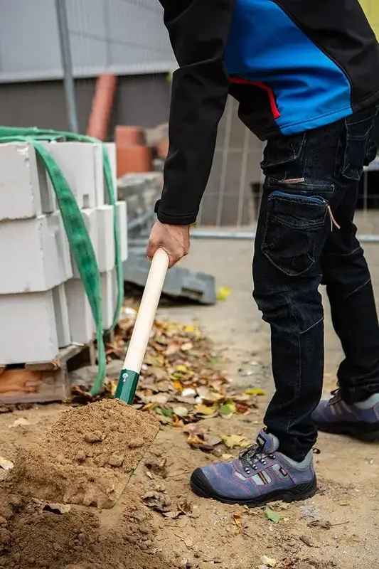 Лопата совкова Verto, руків'я дерев'яне, 120см, 1.8кг (15G019) - фото - №5