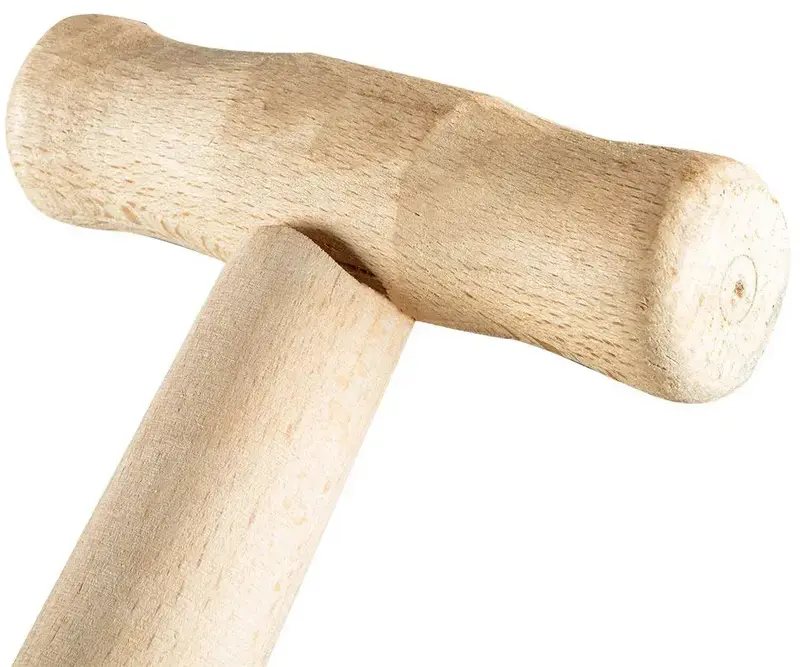 Лопата штикова Verto пряма, руків'я дерев'яне Т-подібне, 117см, 1.2кг (15G017) - фото - №3