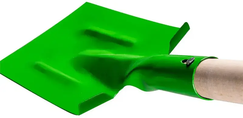 Лопата штикова Verto пряма, руків'я дерев'яне Т-подібне, 117см, 1.2кг (15G017) - фото - №2