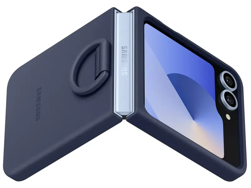 Чехол для Samsung Galaxy Flip 6 Silicone Case Navy (EF-PF741TNEGUA) фото