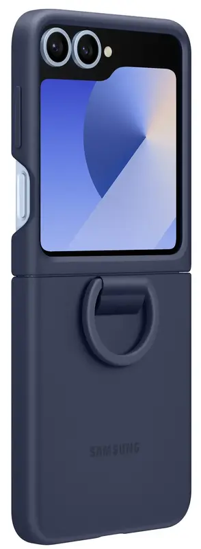 Чехол для Samsung Galaxy Flip 6 Silicone Case Navy (EF-PF741TNEGUA) фото
