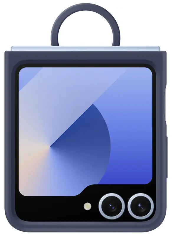 Чехол для Samsung Galaxy Flip 6 Silicone Case Navy (EF-PF741TNEGUA) фото