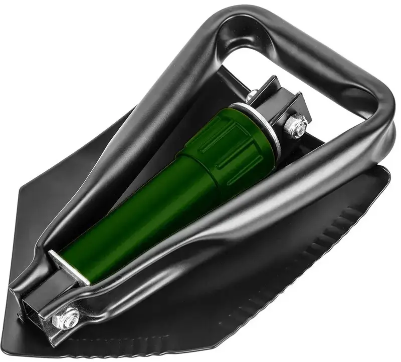 Лопата складана Verto, 58см, 0.96кг (15G075) - фото - №3