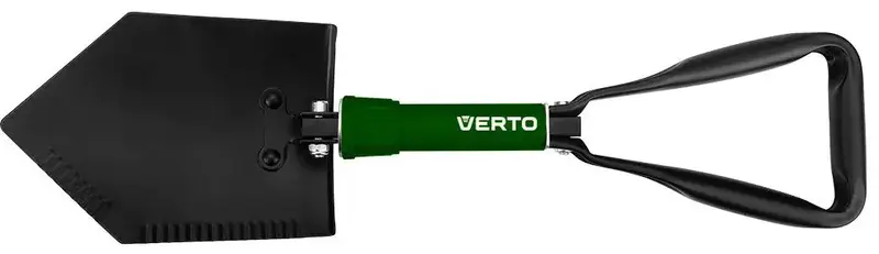 Лопата складана Verto, 58см, 0.96кг (15G075) - фото - №1
