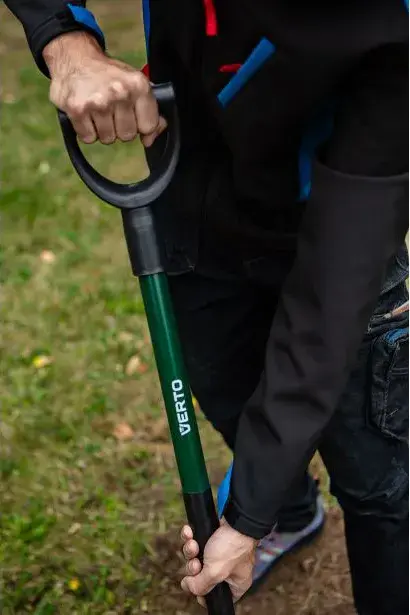 Лопата штикова Verto, 120см, 2кг (15G010-1) - фото - №6