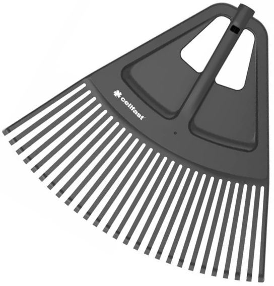 Граблі для листя, насадка Cellfast, ширина 65см, 0.51кг (40-314) - фото - №2