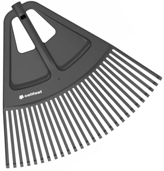 Граблі для листя, насадка Cellfast, ширина 65см, 0.51кг (40-314) - фото - №1