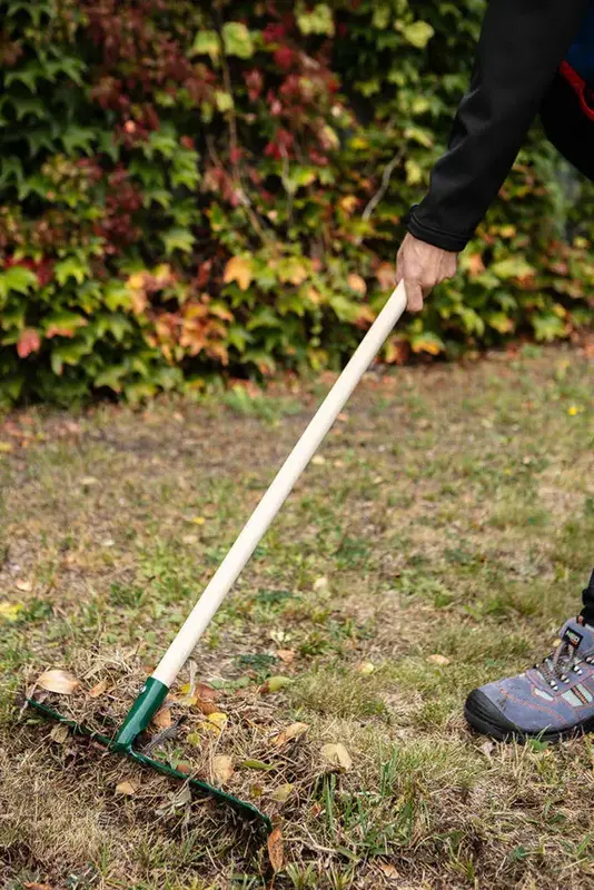 Граблі універсальні Verto, 18 зубців, ширина 47см, 140см, 1.3кг (15G058) - фото - №5